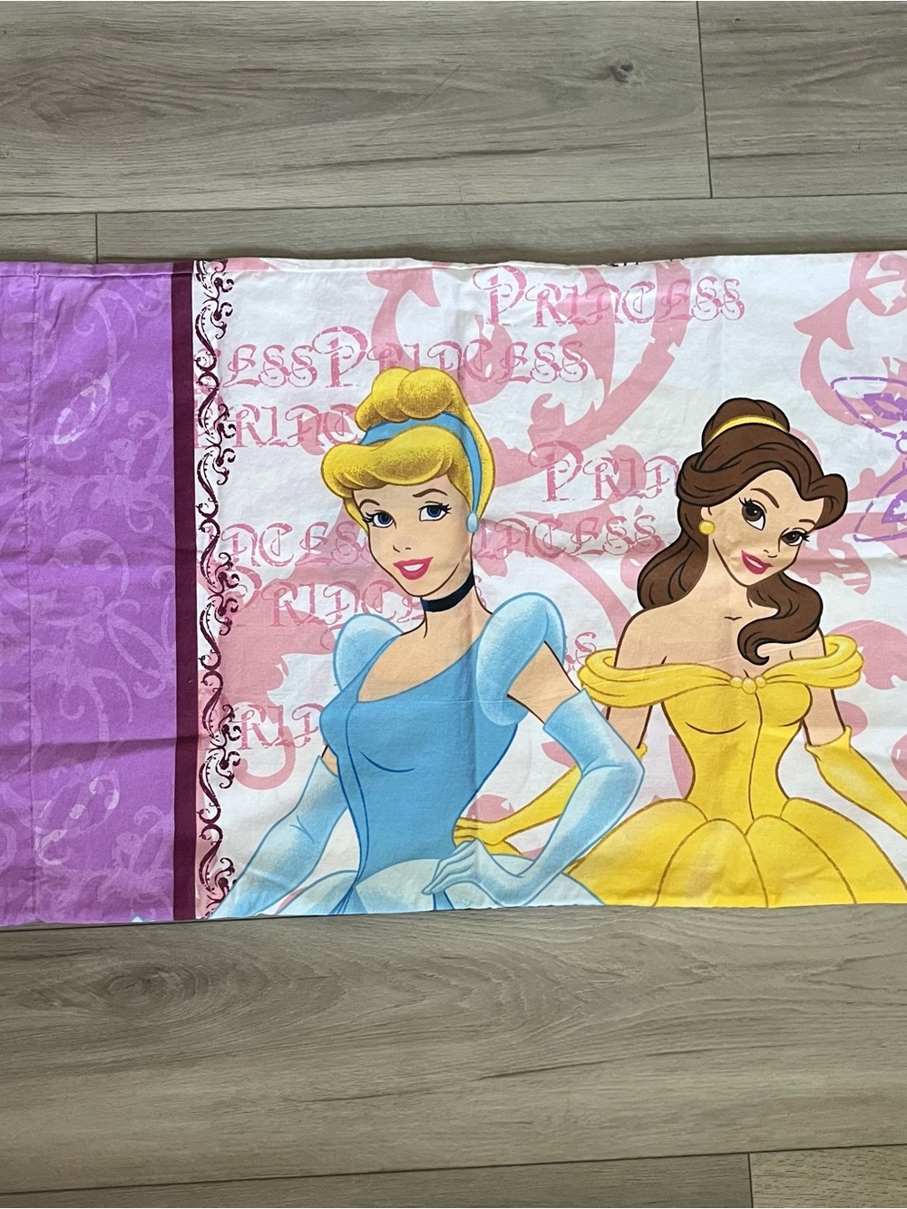 Vintage Disney Princesses Pillow Case